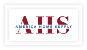 America Home Supply logo on white background with shadow